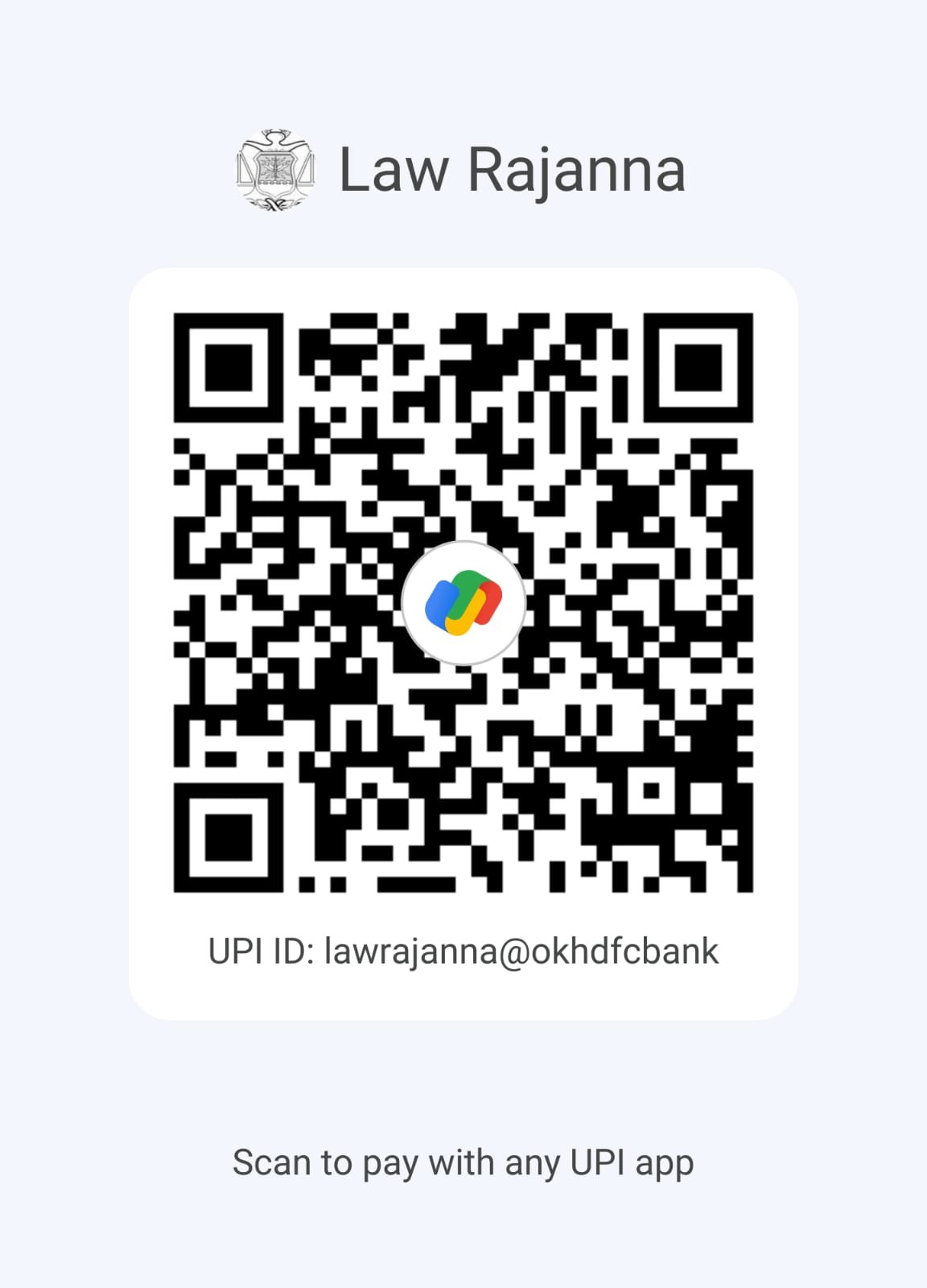UPI Payment Scan Code