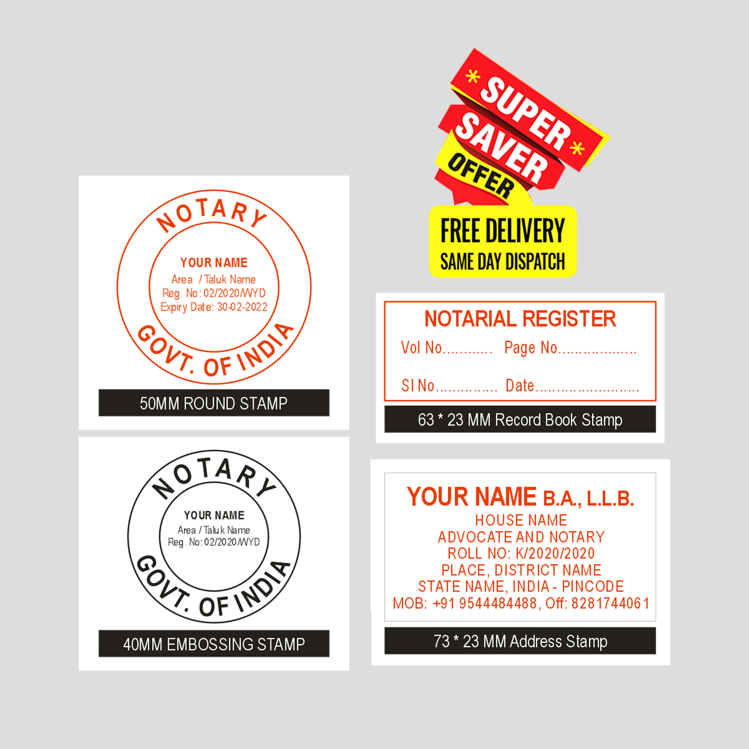 Notary Stamps